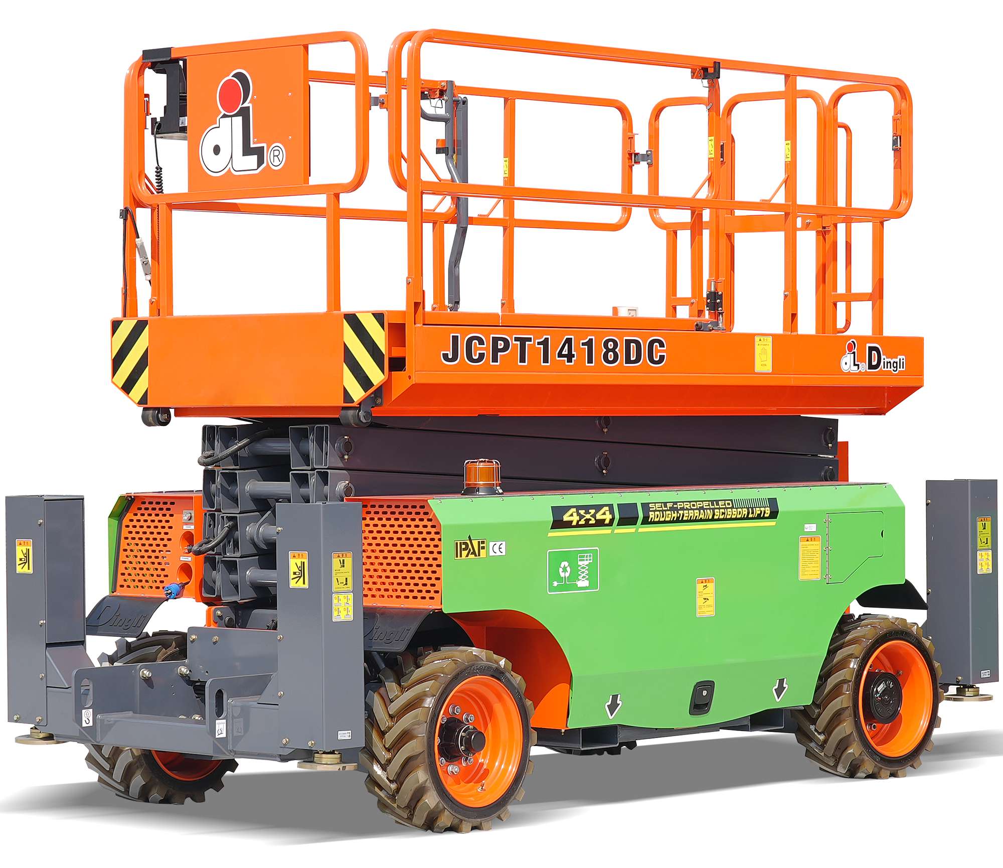 14-3m-Dingli-1418DC-Electric-Scissor-Lift