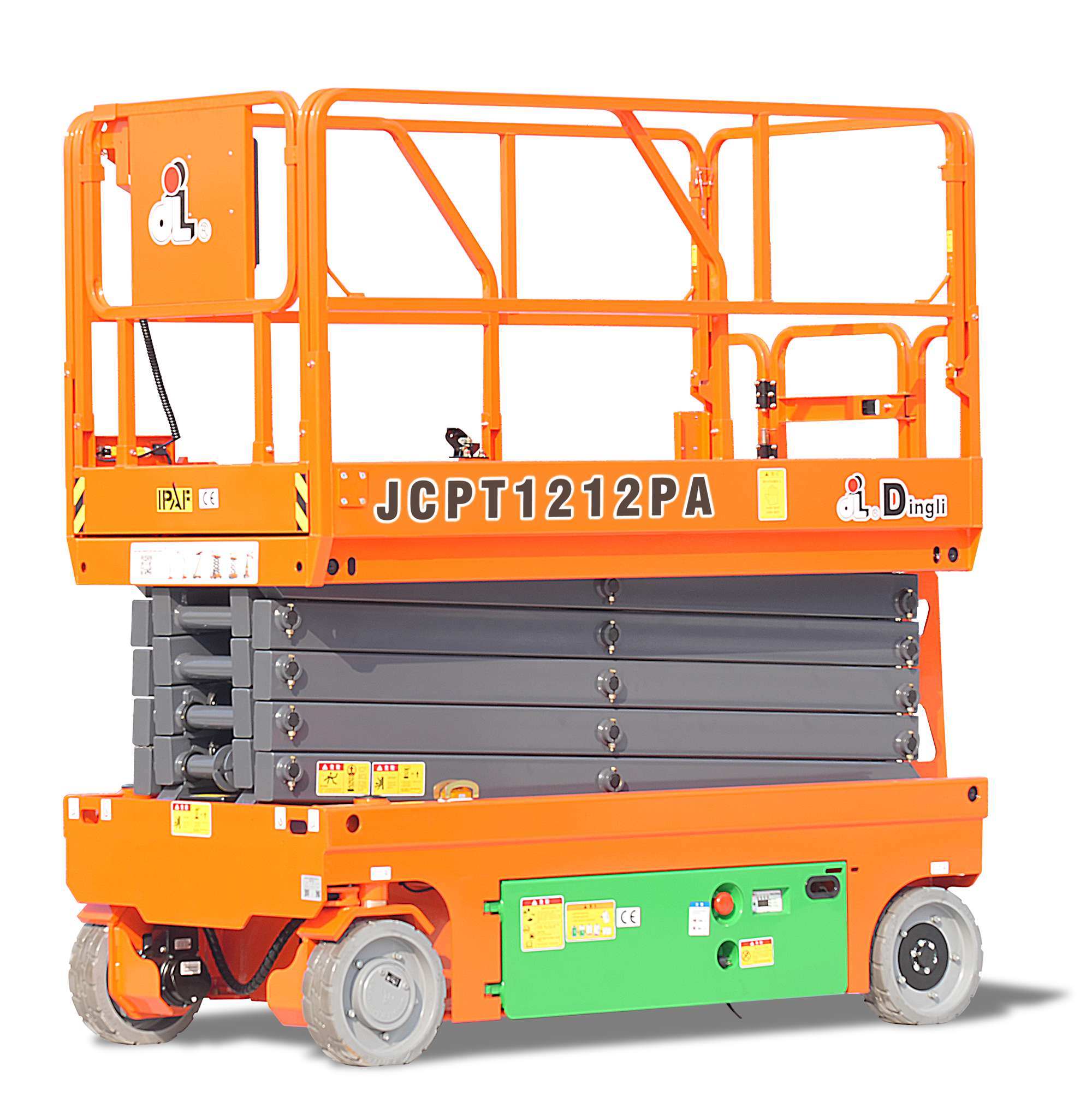 12m-Dingli-1212PA-Oil-Free-Electric-Scissor-Lift